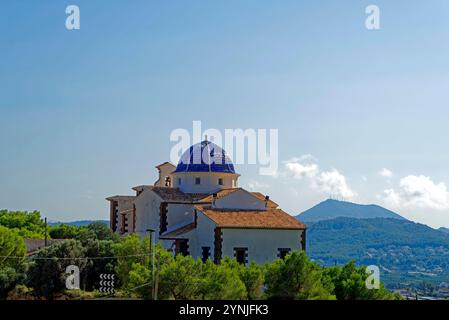 Kirche, Ermita Cristo Del Calvario, Landschaft Banque D'Images