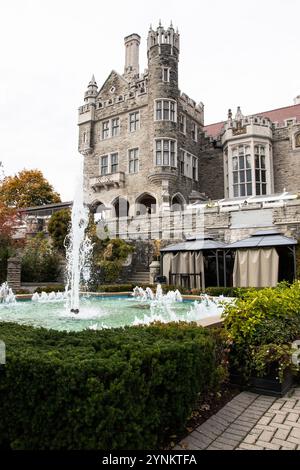 Casa Loma on Austin Terrace à Toronto, Ontario, Canada Banque D'Images