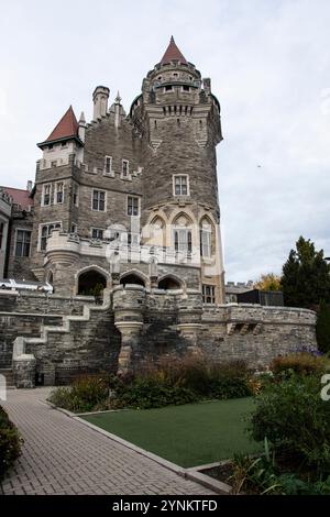 Casa Loma on Austin Terrace à Toronto, Ontario, Canada Banque D'Images