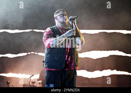 ROYAUME-UNI. 22 novembre 2024. LONDRES, ANGLETERRE - 22 NOVEMBRE : Rag'n Bone Man (Rory Graham) se produisant à la Brixton Academy le 22 novembre 2024 à Londres, Angleterre. CAP/Mar © Mar/Capital Pictures crédit : Capital Pictures/Alamy Live News Banque D'Images