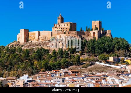 Forteresse de la Mota. Alcalá la Real, Jaén, Andalucía, Espagne, Europe Banque D'Images