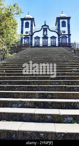 Église Igrea Nossa Senhora do Monte à Funchal, Madère Banque D'Images