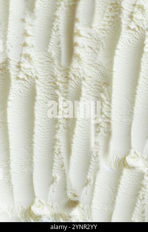 Structure de glace blanche du dessus remplissant l'image Banque D'Images