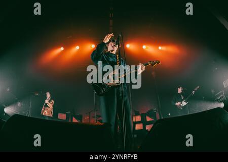 Bournemouth, Royaume-Uni. 26 novembre 2024. Les Snut se produisent à l'O2 Academy Bournemouth 26.11.2024. Crédit : Charlie Raven/Alamy Live News Banque D'Images