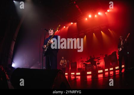 Bournemouth, Royaume-Uni. 26 novembre 2024. Les Snut se produisent à l'O2 Academy Bournemouth 26.11.2024. Crédit : Charlie Raven/Alamy Live News Banque D'Images