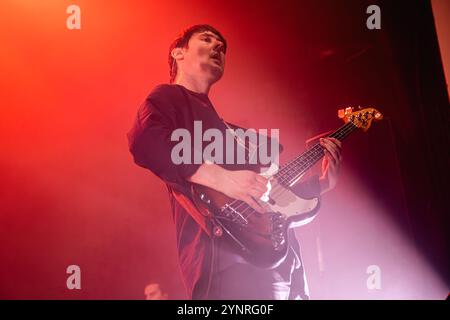 Bournemouth, Royaume-Uni. 26 novembre 2024. Les Snut se produisent à l'O2 Academy Bournemouth 26.11.2024. Crédit : Charlie Raven/Alamy Live News Banque D'Images