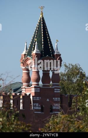 La Tour Tsarskaïa du Kremlin à Moscou, Russie Banque D'Images