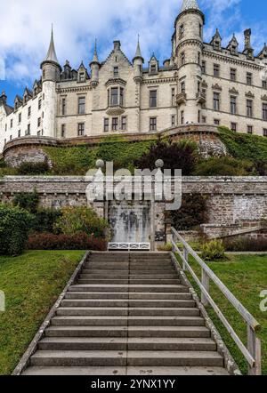 Château de Dunrobin, Golspie, Highland, Écosse, Royaume-Uni Banque D'Images