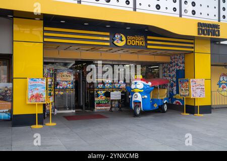 Le Don Don Donki Store MBK Bangkok Thaïlande - alias Don Quijote Banque D'Images