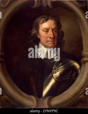 Portrait d'Oliver Cromwell (1599-1658) - 1653-54 par Sir Peter Lely Banque D'Images