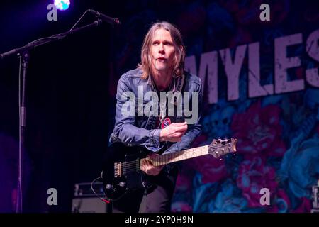 Manchester, Angleterre, 27 novembre 2024. Myles Kennedy joue à la Manchester Academy dans le cadre de son MK Birthday Extravaganza lors de son retour au Royaume Tour. Crédit : Izzy Clayton/Alamy Live News Banque D'Images