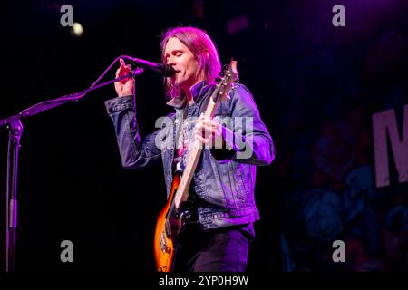 Manchester, Angleterre, 27 novembre 2024. Myles Kennedy joue à la Manchester Academy dans le cadre de son MK Birthday Extravaganza lors de son retour au Royaume Tour. Crédit : Izzy Clayton/Alamy Live News Banque D'Images