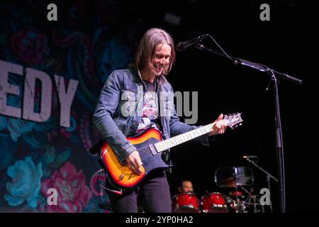 Manchester, Angleterre, 27 novembre 2024. Myles Kennedy joue à la Manchester Academy dans le cadre de son MK Birthday Extravaganza lors de son retour au Royaume Tour. Crédit : Izzy Clayton/Alamy Live News Banque D'Images