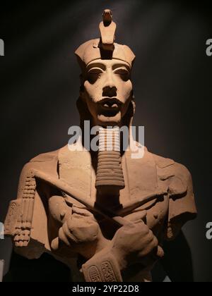 Akhenaton, Musée de Louxor, Égypte Banque D'Images