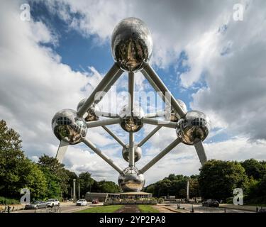 L'Atomium, Bruxelles, Belgique, Europe Banque D'Images