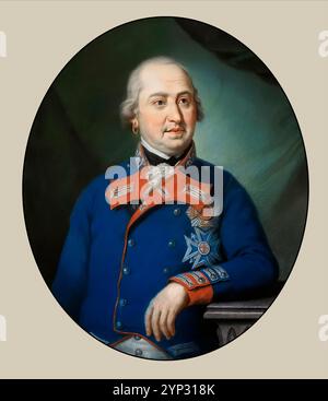 Maximilien Ier Joseph ou Max Joseph, 1756 - 1825, roi de Bavière, comte Palatin du Rhin, duc de Juelich et Berg et électeur du Saint-Empire romain germanique, édité numériquement selon une peinture de Geiger Banque D'Images