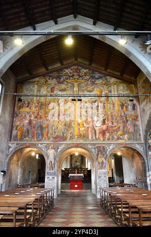 Chiesa di Santa Maria degli Angeli, Lugano, République et canton du Tessin, Suisse, Schweiz, Suisse, Svájc, Europe Banque D'Images