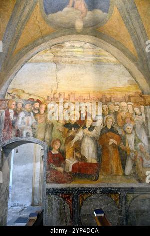 Chiesa di Santa Maria degli Angeli, Lugano, République et canton du Tessin, Suisse, Schweiz, Suisse, Svájc, Europe Banque D'Images