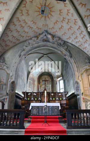 Chiesa di Santa Maria degli Angeli, Lugano, République et canton du Tessin, Suisse, Schweiz, Suisse, Svájc, Europe Banque D'Images