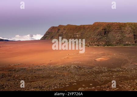 Volcan Piton de la Fournaise, île de la Réunion, océan indien, France, Europe Banque D'Images