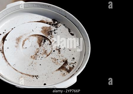 L'emplacement pourrait être un foyer potentiel pour les larves du moustique Aedes aegypti, qui transmet des maladies telles que la dengue, le Zika et le chikungunya Banque D'Images