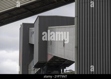 Centrale électrique au charbon déclassée en allemagne Banque D'Images