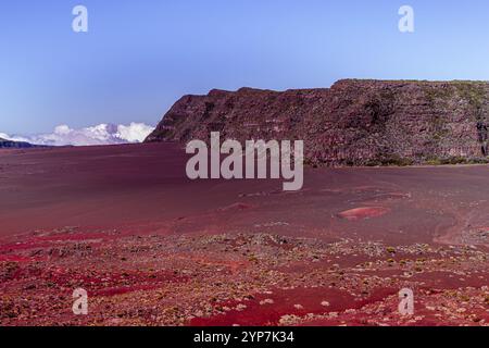 Volcan Piton de la Fournaise, île de la Réunion, océan indien, France, Europe Banque D'Images