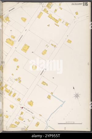 Queens V. 4, plate No. 116 [Plan délimité par Broadway, Meadow, Rue de Saint Felix] 1884 - 1936 Banque D'Images