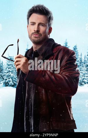CHRIS EVANS dans RED ONE (2024), réalisé par JAKE KASDAN. Crédit : Amazon MGM Studios / album Banque D'Images