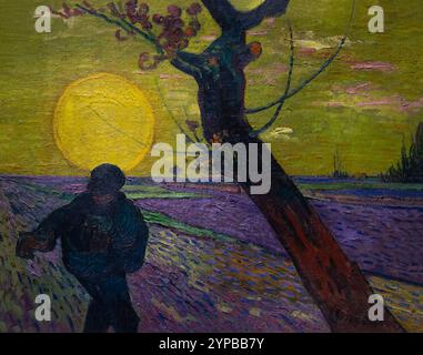 The Sower, Vincent van Gogh, 1888, Kunsthaus, Zurich, Banque D'Images