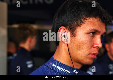 Doha, Qatar. 29 novembre 2024. Alexander Albon (THA) Williams Racing. Championnat du monde de formule 1, Rd 23, Grand Prix du Qatar, vendredi 29 novembre 2024. Doha, Qatar. Crédit : James Moy/Alamy Live News Banque D'Images