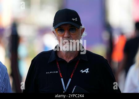 Doha, Katar. 29 novembre 2024. 29 novembre 2024, circuit international de Losail, Doha, Grand Prix de formule 1 Qatar Airways Qatar 2024, en photo Flavio Briatore, Alpine Credit : dpa/Alamy Live News Banque D'Images