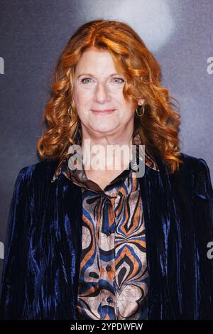 Turin, le photocall du film AmicheMai au 42ème Festival du film de Turin. Sur la photo : Angela Finocchiaro arrive au Media Center pour le tapis rouge du film Banque D'Images