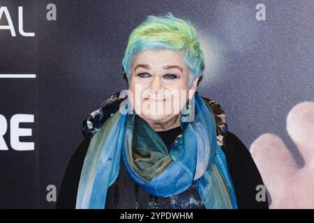 Turin, le photocall du film AmicheMai au 42ème Festival du film de Turin. Sur la photo : Serra Yılmaz arrive au Media Center pour le tapis rouge du film Banque D'Images