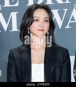 Séoul, Corée du Sud. 29 novembre 2024. L'actrice chinoise Tang Wei arrive sur le tapis rouge pour les '45th Blue Dragon film Awards' au KBS Hall à Séoul, en Corée du Sud, le 29 novembre 2024. (Photo : Lee Young-ho/Sipa USA crédit : Sipa USA/Alamy Live News Banque D'Images