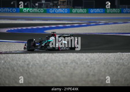 Doha, Qatar. 28 novembre 2024. 11/28/2024 - lance Stroll (CAN) - Aston Martin Aramco F1 Team - Aston Martin AMR24 - Mercedes 29.11.2024, circuit international de Losail, Doha, formule 1 Qatar Airways Qatar Grand Prix 2024 (photo par Alessio de Marco/Sipa USA) crédit : Sipa USA/Alamy Live News Banque D'Images