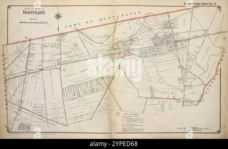 Fait partie de la ville Babylon 1915 - 1917 par Hyde, Merritt B. Banque D'Images