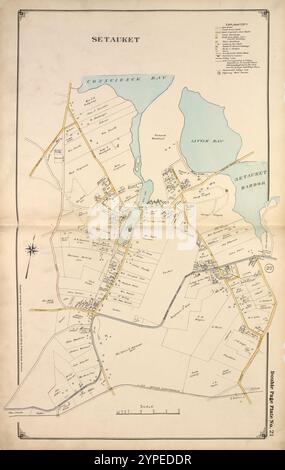 Setauket 1915 - 1917 de Hyde, Merritt B. Banque D'Images