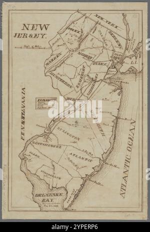 New Jersey 1830 - 1899 Banque D'Images