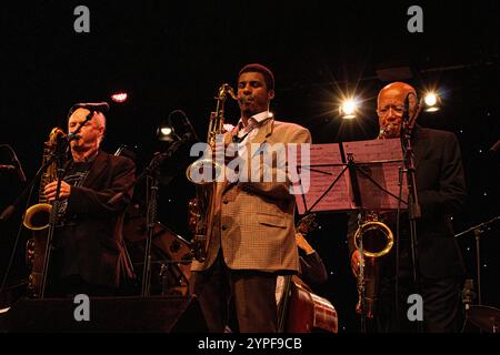 Seven Steps to Heaven Band au Herts Jazz Festival Banque D'Images