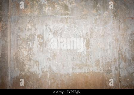 Texture murale grunge avec esthétique vieillie et vieillie pour des arrière-plans créatifs Banque D'Images