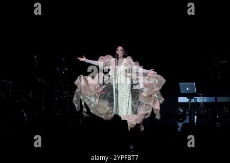 Madrid, 06/03/2020. Concert d'Isabel Pantoja au Wizink Center. Photo : Ángel de Antonio. Archdc. Crédit : album / Archivo ABC / Ángel de Antonio Banque D'Images