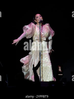 Madrid, 06/03/2020. Concert d'Isabel Pantoja au Wizink Center. Photo : Ángel de Antonio. Archdc. Crédit : album / Archivo ABC / Ángel de Antonio Banque D'Images