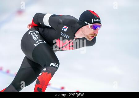 Pékin, Chine. 30 novembre 2024. PÉKIN, CHINE - NOVEMBRE 30 : Ted-Jan Bloemen en compétition sur le 5000m masculin lors de la Coupe du monde ISU Speed Skating 2 à l'ovale national de patinage de vitesse le 30 novembre 2024 à Pékin, Chine (photo par Andre Weening/Orange Pictures) crédit : Orange pics BV/Alamy Live News Banque D'Images