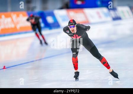 Pékin, Chine. 30 novembre 2024. PÉKIN, CHINE - NOVEMBRE 30 : Ted-Jan Bloemen en compétition sur le 5000m masculin lors de la Coupe du monde ISU Speed Skating 2 à l'ovale national de patinage de vitesse le 30 novembre 2024 à Pékin, Chine (photo par Andre Weening/Orange Pictures) crédit : Orange pics BV/Alamy Live News Banque D'Images