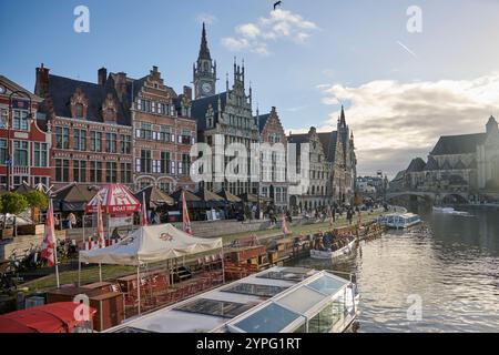 Gand, Flandre orientale, Belgique Banque D'Images