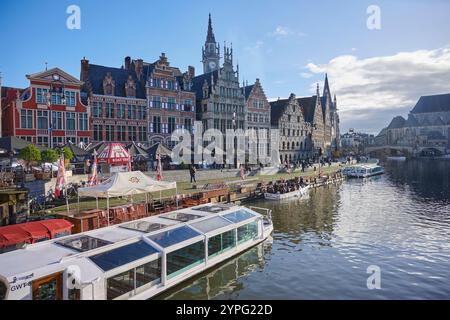 Gand, Flandre orientale, Belgique Banque D'Images