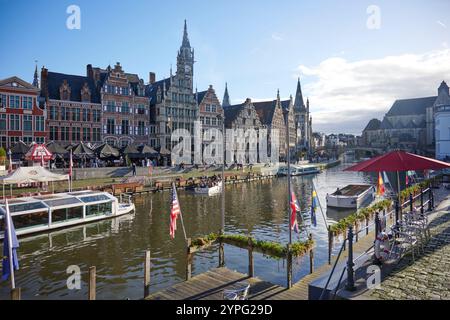 Gand, Flandre orientale, Belgique Banque D'Images
