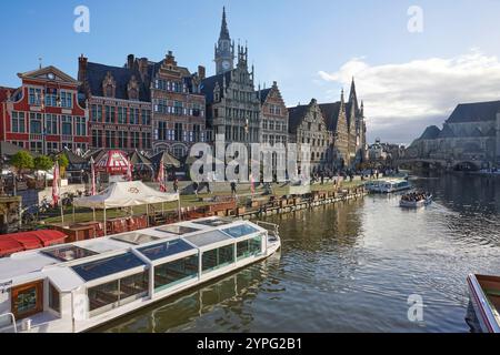 Gand, Flandre orientale, Belgique Banque D'Images