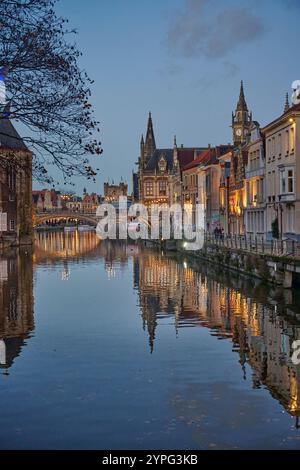 Gand, Flandre orientale, Belgique Banque D'Images